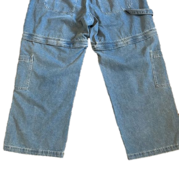 FOREVER 21 Plus Apparel cargo zip off jeans - Picture 8 of 8